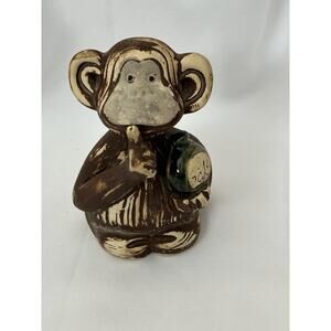 Vtg Monkey With Scotch Bottle By Mann